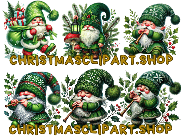 Forest Christmas Gnome